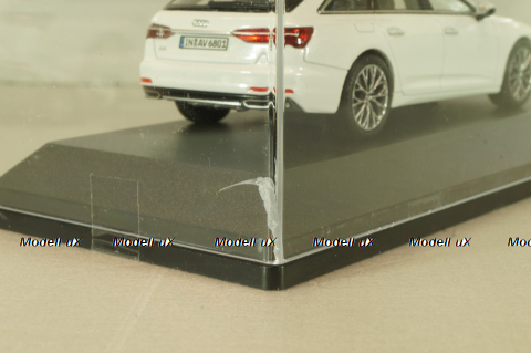 Audi A6 (C8) Avant 2018, white, 5011006231, iScale 1:43