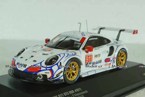 Porsche 911 (991) RSR #911 Class Winner Petit LeMans 2018, IXO 1:43