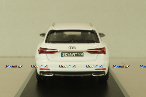 Audi A6 (C8) Avant 2018, white, 5011006231, iScale 1:43
