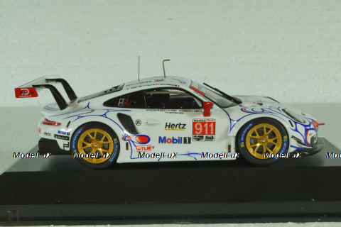 Porsche 911 (991) RSR #911 Class Winner Petit LeMans 2018, IXO 1:43