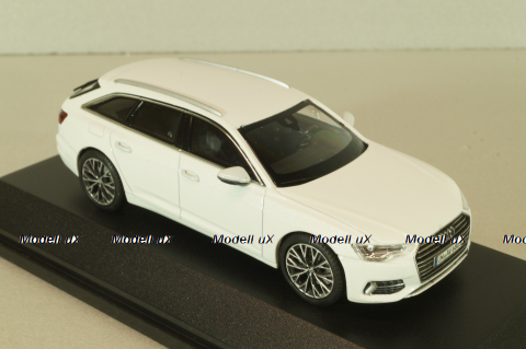 Audi A6 (C8) Avant 2018, white, 5011006231, iScale 1:43