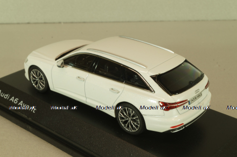 Audi A6 (C8) Avant 2018, white, 5011006231, iScale 1:43