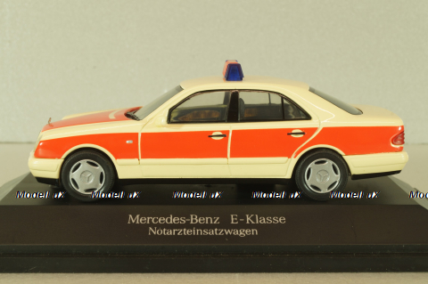 Mercedes-Benz E320 (W210)  Ambulance 1995, beige, B66005731, Herpa 1:43