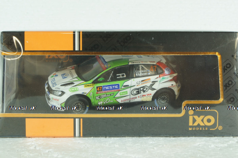 Volkswagen Polo GTI R5 #47 Rallye Finland 2019 Lindholm, Korhonen, IXO 1:43