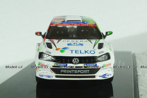 Volkswagen Polo GTI R5 #47 Rallye Finland 2019 Lindholm, Korhonen, IXO 1:43