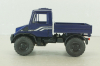 Mercedes Unimog U140, blue, фурнитура в комплекте, #371, NZG 1:43