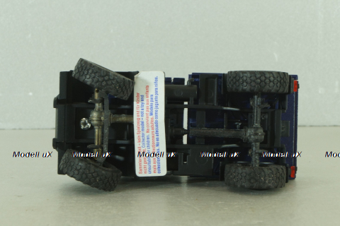 Mercedes Unimog U140, blue, фурнитура в комплекте, #371, NZG 1:43