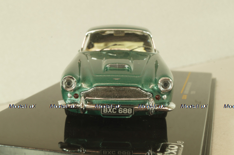 Aston Martin DB4 Coupe 1958, green, CLC144, IXO 1:43
