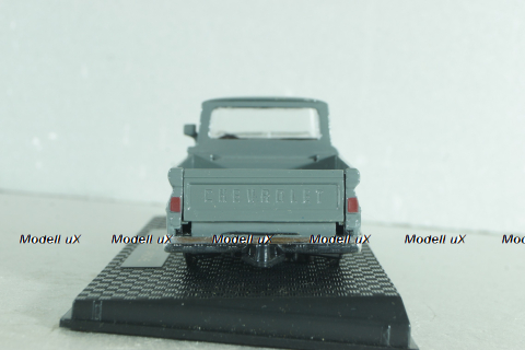 Chevrolet Apache pickup nruck 1961, grey, 68600, Road Champs 1:43