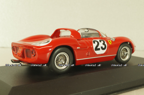 Ferrari 250 P #23 Le Mans 1963, J.Surtees/W.Mairesse, red,  LMC071, IXO 1:43