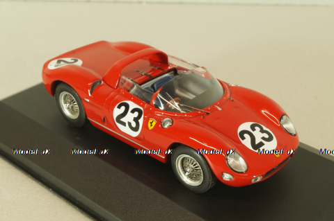 Ferrari 250 P #23 Le Mans 1963, J.Surtees/W.Mairesse, red,  LMC071, IXO 1:43