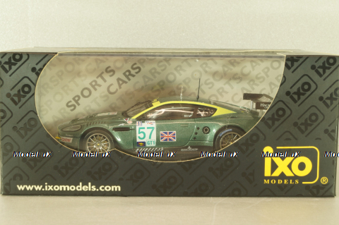 Aston Martin DBR9 #57 12H Sebring 2005 (1st GT1 classe) D.Brabham/S.Ortelli, green, GTM025, IXO 1:43