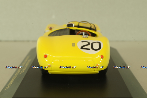 Jaguar Type C #20 Le Mans 1953, Laurent/Tornaco, yellow, LMC005, IXO 1:43