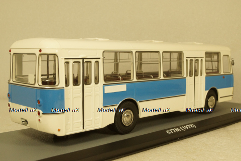 Лиаз-677М бело-синий, DEMPRICE 1:43 