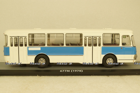 Лиаз-677М бело-синий, DEMPRICE 1:43 