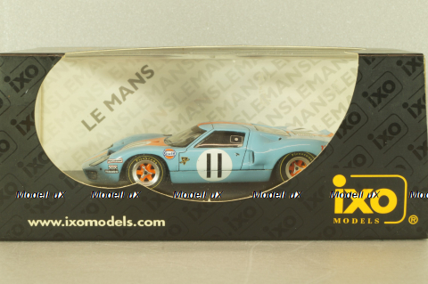 Ford GT40 #11 Le Mans 1968 J.Oliver/B.Muir, blue,  LMC027, IXO 1:43