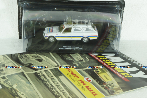 Peugeot 504 Break Team ESSO Peugeot, Rally Assistance №48 1:43