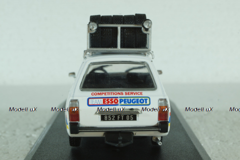 Peugeot 504 Break Team ESSO Peugeot, Rally Assistance №48 1:43