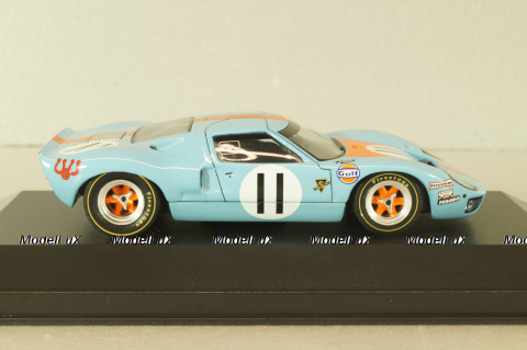 Ford GT40 #11 Le Mans 1968 J.Oliver/B.Muir, blue,  LMC027, IXO 1:43