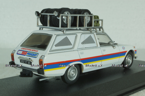 Peugeot 504 Break Team ESSO Peugeot, Rally Assistance №48 1:43