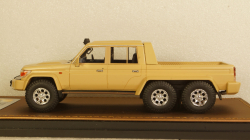 Toyota Land Cruiser FJ79 MDT Southern Scorpion 6X6 Beige 2014, GLM Models 1:43