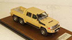 Toyota Land Cruiser FJ79 MDT Southern Scorpion 6X6 Beige 2014, GLM Models 1:43