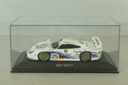 Porsche 911 (996) GT1 ,white, Minichamps 1:43