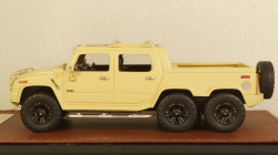 Hummer H2 SUT6 pickup 6x6 2012, beige, GLM171002, GLM Models 1:43