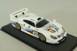 Porsche 911 (996) GT1 ,white, Minichamps 1:43