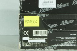 Mercedes-Benz L6600 truck "Dunlop" 1950, orange, 03021, Schuco 1:43