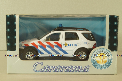 Mercedes-Benz ML 320 (W163) Police Netherlands 1997, white, 210001, Carararama 1:43
