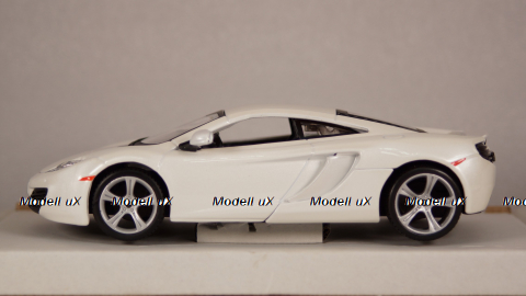 McLaren MP4-12C metallic-white, 18-21074, Bburago 1:24