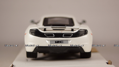 McLaren MP4-12C metallic-white, 18-21074, Bburago 1:24