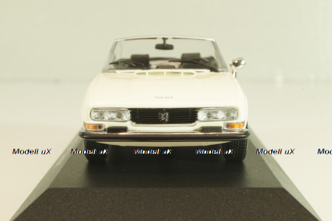 Peugeot 504 Cabriolet 1977, white, 940112131, Maxichamps 1:43