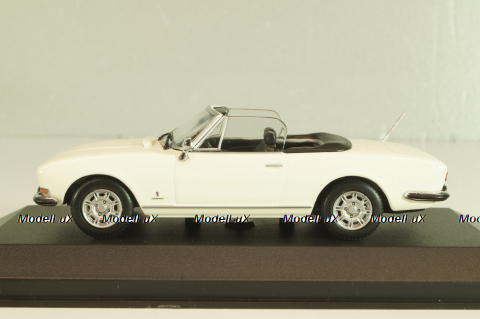 Peugeot 504 Cabriolet 1977, white, 940112131, Maxichamps 1:43
