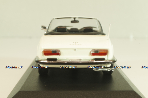 Peugeot 504 Cabriolet 1977, white, 940112131, Maxichamps 1:43