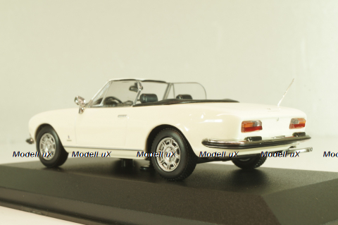 Peugeot 504 Cabriolet 1977, white, 940112131, Maxichamps 1:43