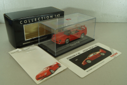 Ferrari F40 1987, red, 1000, Herpa 1:43