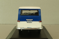 Willys Rurai 1968, white/blue, WB092, WhiteBox 1:43