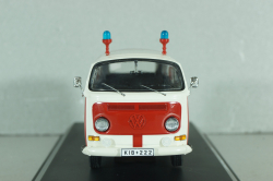Volkswagen T2a Feuerwehr Kirchheimbolanden, red/white, Schuco 1:43