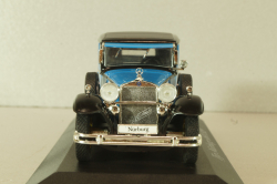 Mercedes-Benz Nurburg 460 N Pullman-Limousine (W08) 1929, blue 7905007, WhiteBox 1:43