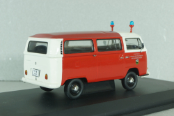 Volkswagen T2a Feuerwehr Kirchheimbolanden, red/white, Schuco 1:43