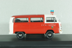 Volkswagen T2a Feuerwehr Kirchheimbolanden, red/white, Schuco 1:43
