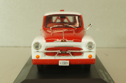 Chevrolet 3100 tow truck 1956, red/white, WB233, WhiteBox 1:43