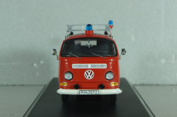 Volkswagen T2a Feuerwehr Wendelstein with roof rack, Schuco 1:43