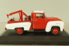 Chevrolet 3100 tow truck 1956, red/white, WB233, WhiteBox 1:43