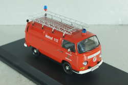 Volkswagen T2a Feuerwehr Wendelstein with roof rack, Schuco 1:43