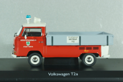 Volkswagen T2a Pritsche, Feuerwehr Fürth 1965 bus , 03334, Schuco 1:43