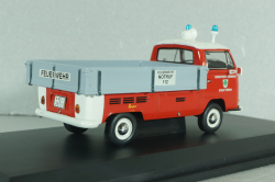 Volkswagen T2a Pritsche, Feuerwehr Fürth 1965 bus , 03334, Schuco 1:43