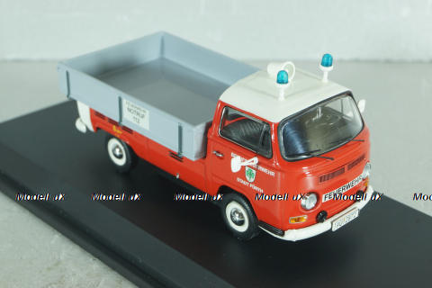 Volkswagen T2a Pritsche, Feuerwehr Fürth 1965 bus , 03334, Schuco 1:43